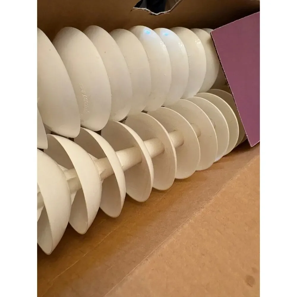 Emkay Plastic Reusable Candle Holders Drip Protectors Bulk Lot 185 Church Vigil